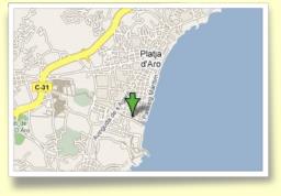 http://maps.google.com/maps?f=q&hl=en&q=Passeig+Ridaura,+Castell-Platja+d%27Aro,+Girona,+Catalonia,+Spain&layer=&sll=41.809276,3.062418&sspn=0.006573,0.021286&ie=UTF8&z=15&ll=41.810316,3.062396&spn=0.013147,0.042572&om=1&iwloc=addr